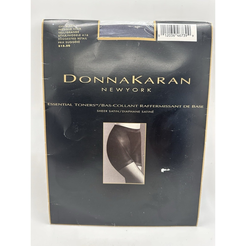 DKNY Control Top Silky Sheer Pantyhose Neutral Tint‎ Tall Style 113 New